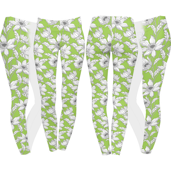 Wild Daisies Leggings Turn Around - Apvl