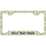 Wild Daisies License Plate Frame - Style C (Personalized)