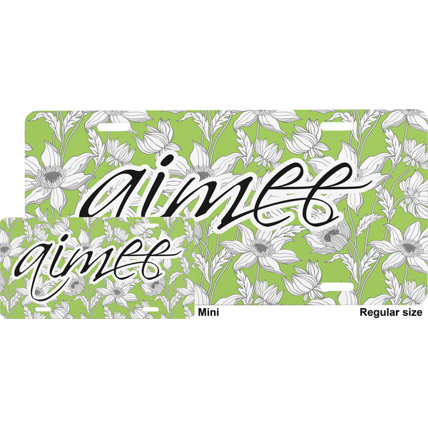 Wild Daisies License Plate (Sizes)