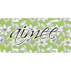 Wild Daisies Front License Plate (Personalized)