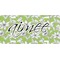Wild Daisies Personalized Front License Plate