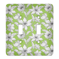 Wild Daisies Light Switch Cover (2 Toggle Plate)
