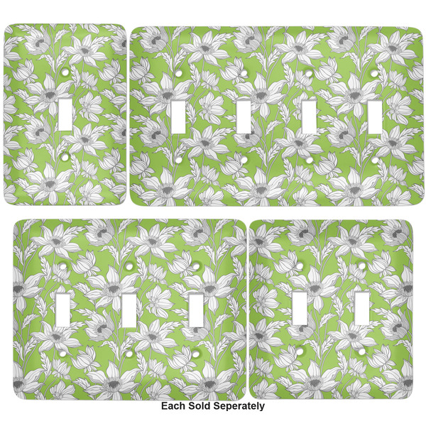 Wild Daisies Light Switch Covers all sizes