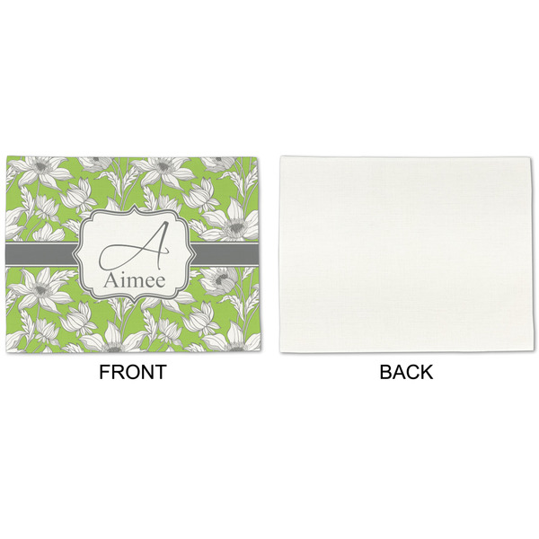 Wild Daisies Linen Placemat - APPROVAL Single (single sided)