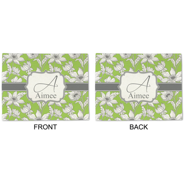 Wild Daisies Linen Placemat - APPROVAL (double sided)