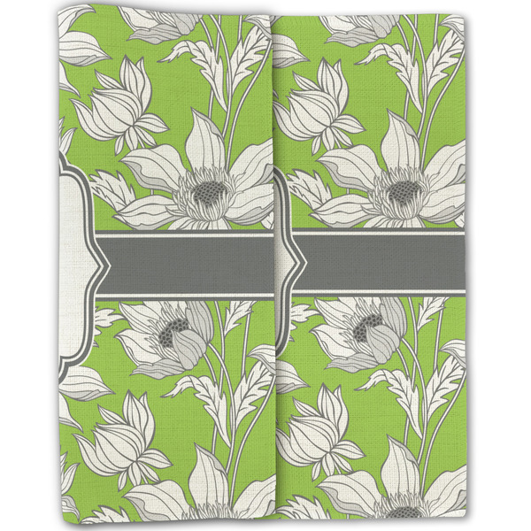 Wild Daisies Linen Placemat - Folded Half (double sided)