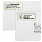 Wild Daisies Mailing Labels - Double Stack Close Up