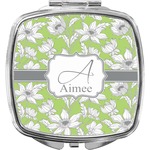 Wild Daisies Compact Makeup Mirror (Personalized)