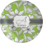 Wild Daisies Melamine Salad Plate - 8" (Personalized)