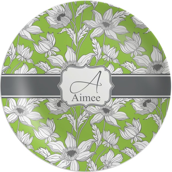 Custom Wild Daisies Melamine Plate (Personalized)