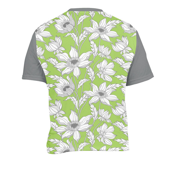 Wild Daisies Men's Crew Neck T Shirt Medium - Back