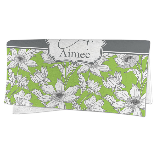 Wild Daisies Microfiber Dish Rag - FOLDED (half)