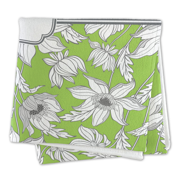 Wild Daisies Microfiber Dish Rag - FOLDED (square)