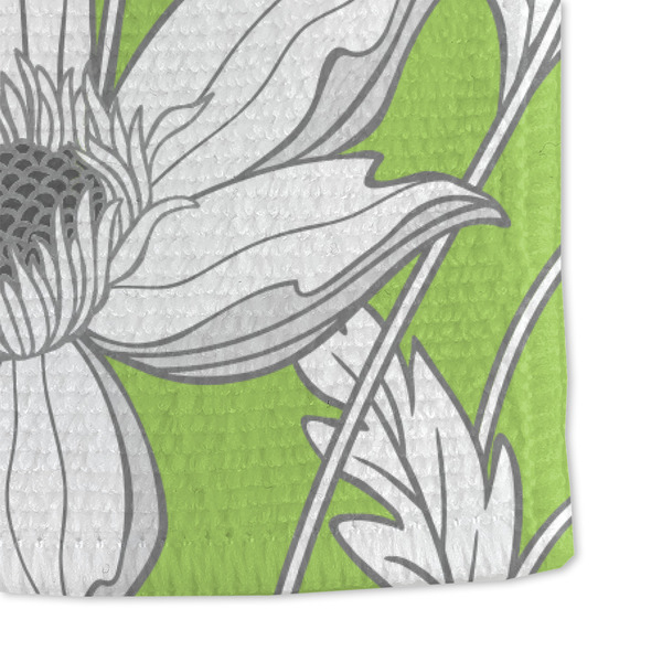 Wild Daisies Microfiber Dish Towel - DETAIL