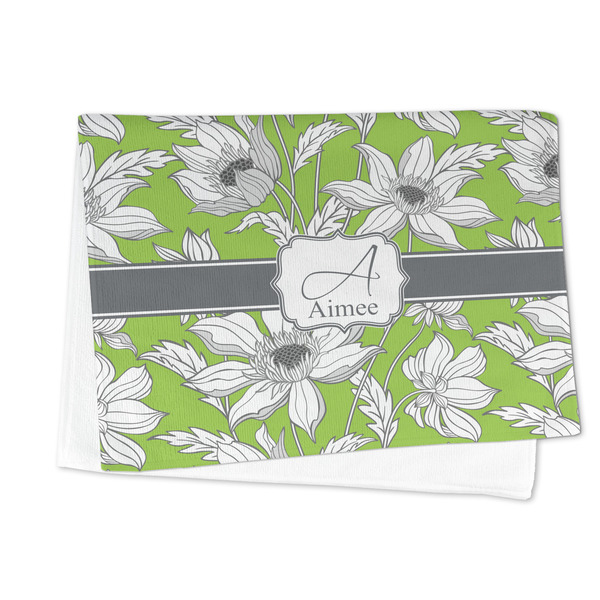 Wild Daisies Microfiber Dish Towel - FOLDED HALF