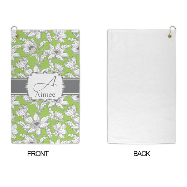 Wild Daisies Microfiber Golf Towels - APPROVAL