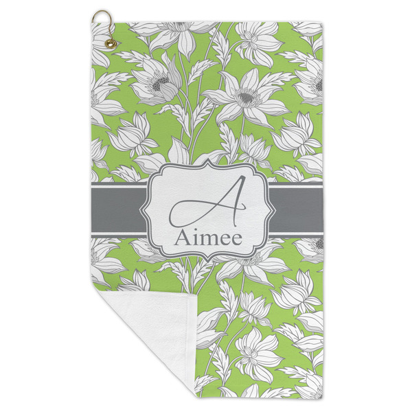 Wild Daisies Microfiber Golf Towels - FOLD