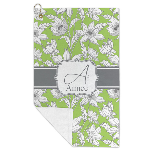 Wild Daisies Microfiber Golf Towels - FOLD