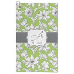 Wild Daisies Microfiber Golf Towel (Personalized)