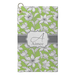 Wild Daisies Microfiber Golf Towel - Small (Personalized)