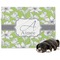 Wild Daisies Dog Blanket - Large (Personalized)