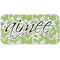 Wild Daisies Mini Bicycle License Plate - Two Holes
