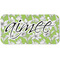 Wild Daisies Mini/Bicycle License Plate (2 Holes) (Personalized)