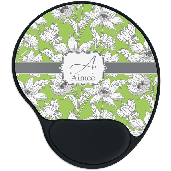 Custom Wild Daisies Mouse Pad with Wrist Support