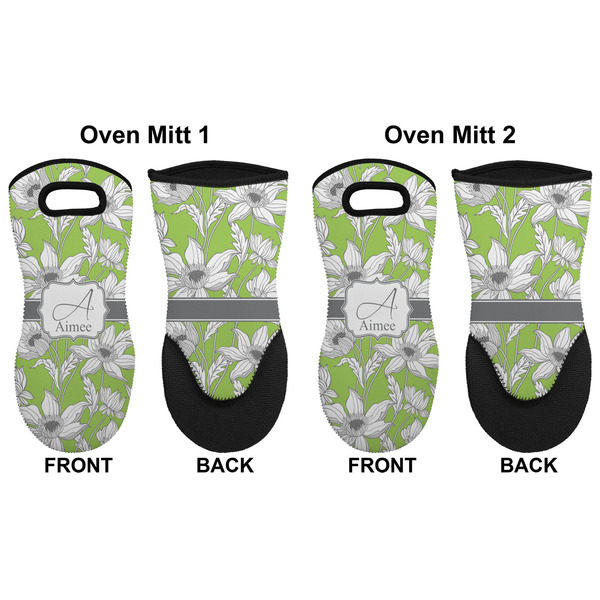 Wild Daisies Neoprene Oven Mitt - Set of 2 - Approval