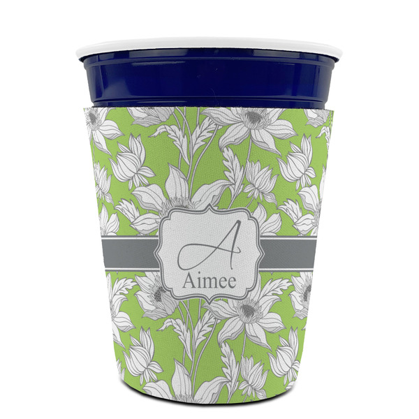 Wild Daisies Party Cup Sleeves - without bottom - FRONT (on cup)