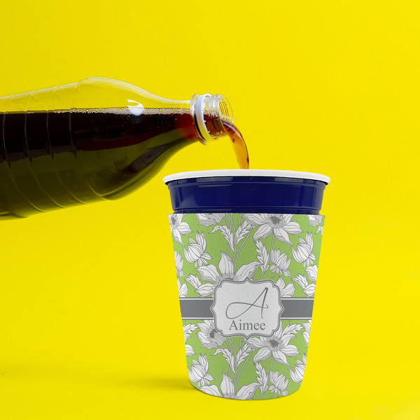 Wild Daisies Party Cup Sleeves - without bottom - Lifestyle