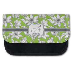 Wild Daisies Canvas Pencil Case w/ Name and Initial