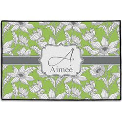 Wild Daisies Door Mat - 36"x24" (Personalized)