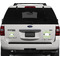 Wild Daisies Personalized Square Car Magnets on Ford Explorer