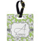 Wild Daisies Personalized Square Luggage Tag