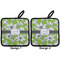 Wild Daisies Pot Holders - Set of 2 APPROVAL