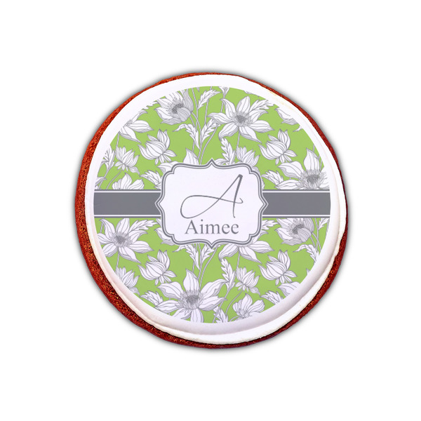 Wild Daisies Printed Icing Circle - XSmall - On Cookie