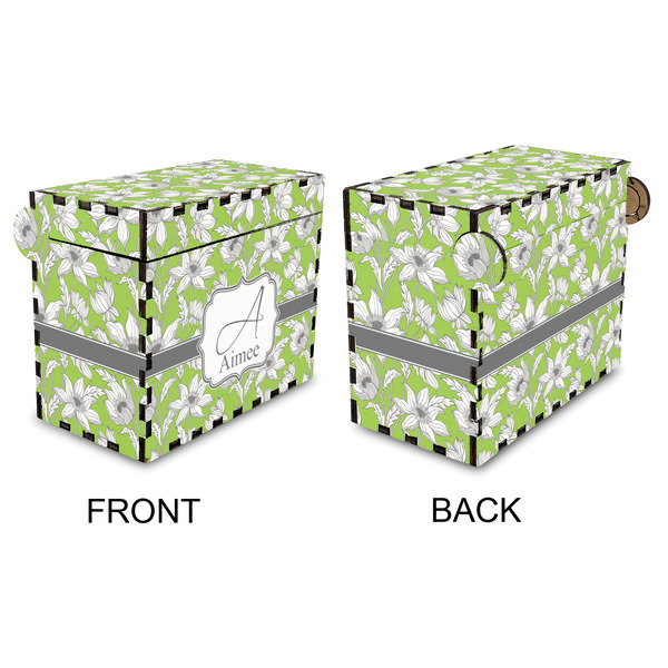 Wild Daisies Recipe Box - Full Color - Approval