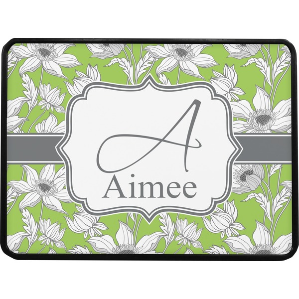 Wild Daisies Rectangular Trailer Hitch Cover (Personalized)