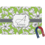 Wild Daisies Rectangular Fridge Magnet (Personalized)