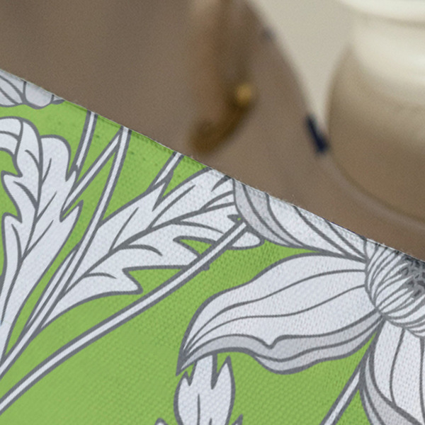 Wild Daisies Large Rope Tote - Close Up View