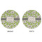 Wild Daisies Round Linen Placemats - APPROVAL (double sided)