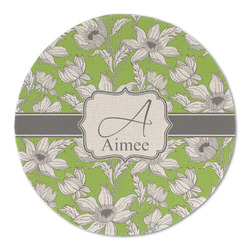 Wild Daisies Round Linen Placemat (Personalized)