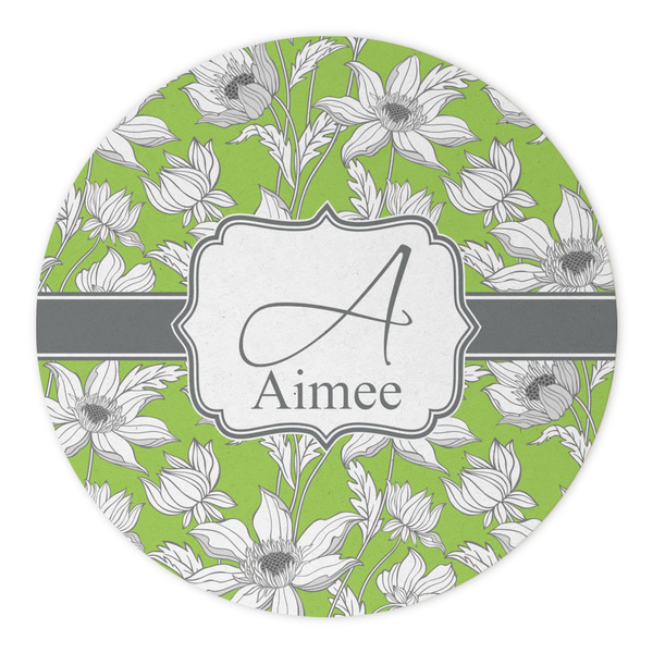 Wild Daisies Round Paper Coaster - Approval