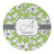 Wild Daisies Round Paper Coaster - Approval