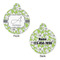 Wild Daisies Round Pet Tag - Front & Back