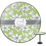 Wild Daisies Round Table - 30" (Personalized)