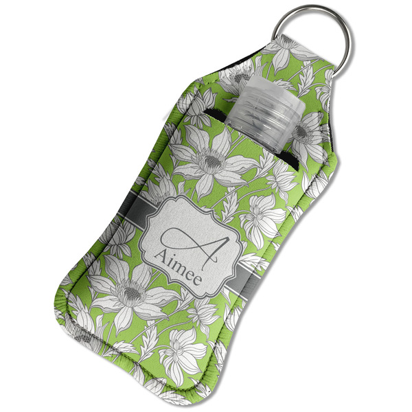 Wild Daisies Sanitizer Holder Keychain - Large in Case