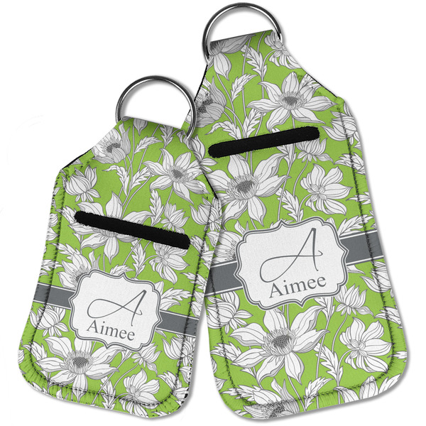 Wild Daisies Sanitizer Holder Keychain - Parent Main