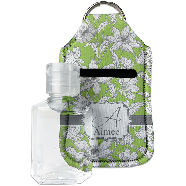 Custom Wild Daisies Hand Sanitizer & Keychain Holder (Personalized)